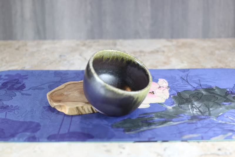 【送禮好物】天然落灰 柴燒茶碗 名家葉敏祥手作 170ml