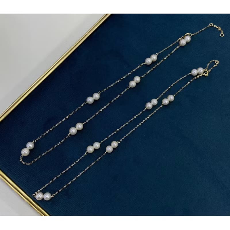 ENDRO ACC 雙雙珍珠手鍊項鍊兩用