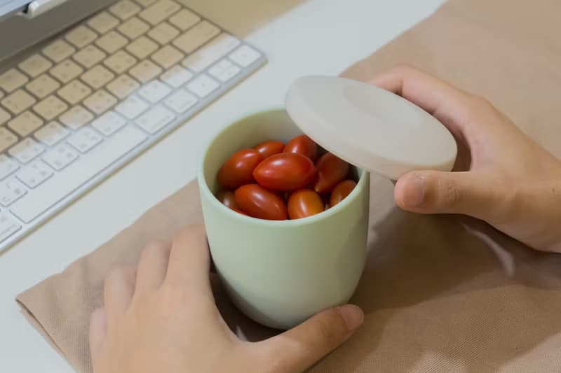 Besovida I 全矽膠小雙杯－栗子棕
