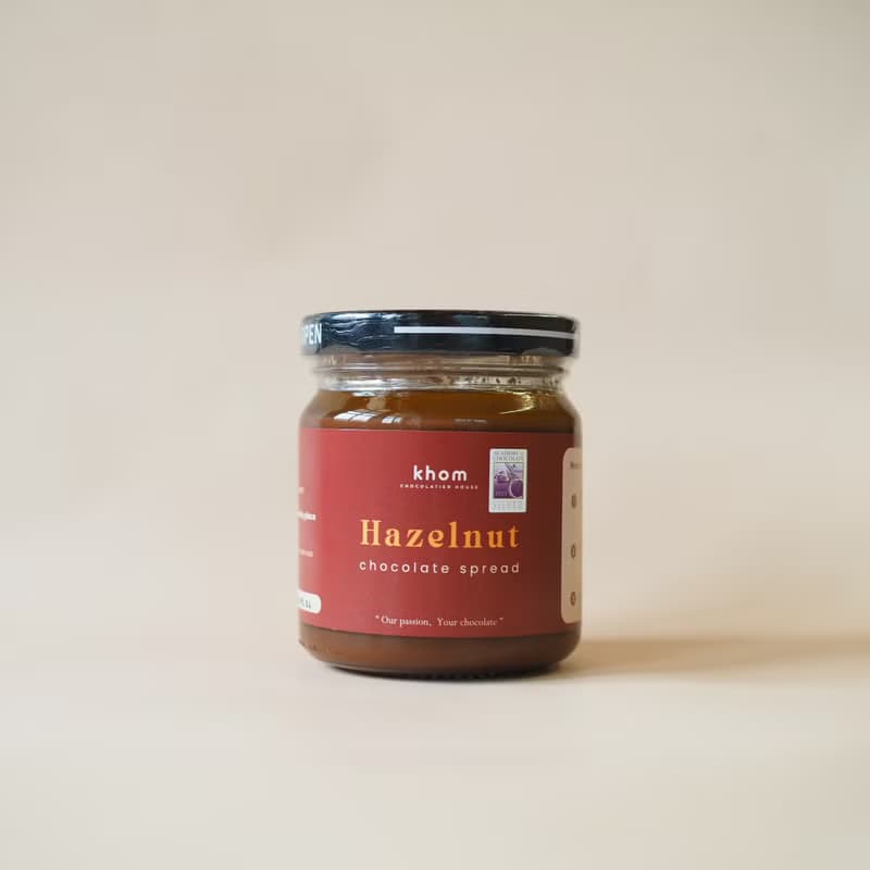 Homemade Hazelnut chocolate spread (Silver Award 2024 from Academy of Chocolate)