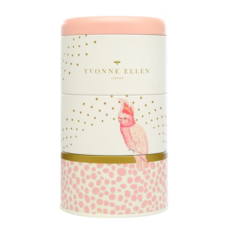 【Portmeirion】Yvonne Ellen | 動物饗宴 三層蠟燭禮盒 鸚鵡