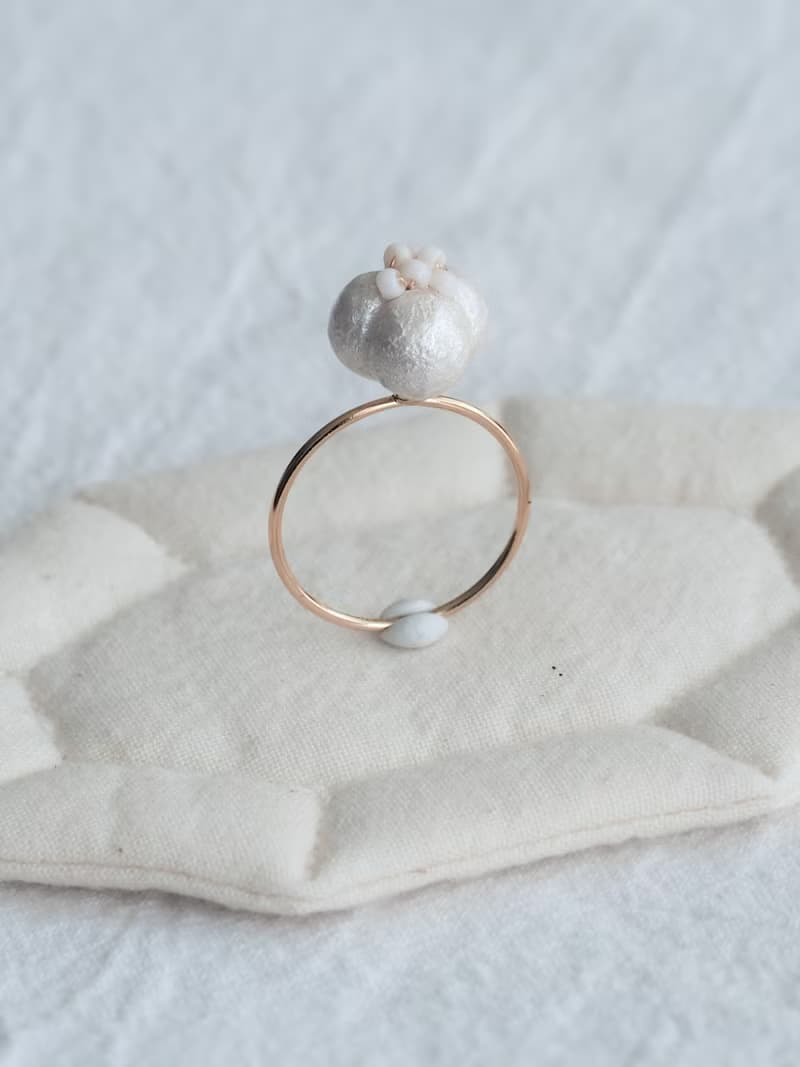 遺落的誓約 14K 注金戒指