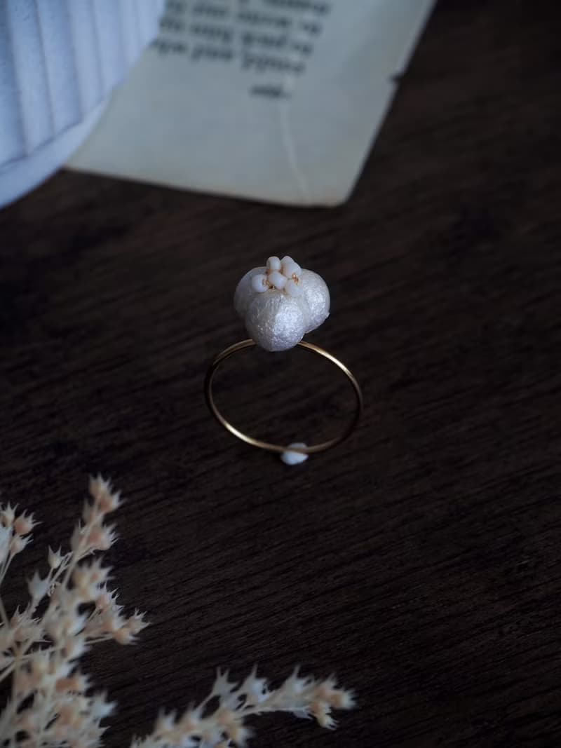 遺落的誓約 14K 注金戒指