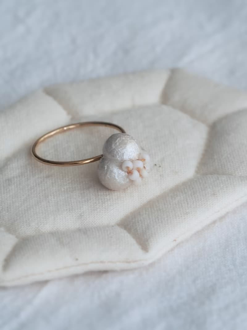 遺落的誓約 14K 注金戒指