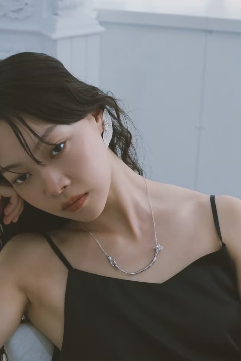 銀羽展翅耳環/可夾式 樹脂 耳夾 夾式耳環 花 925銀 婚禮飾品