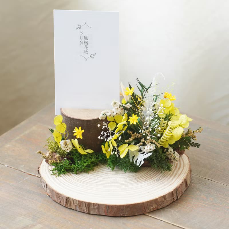 【木製系列】森林木座 名片Memo夾