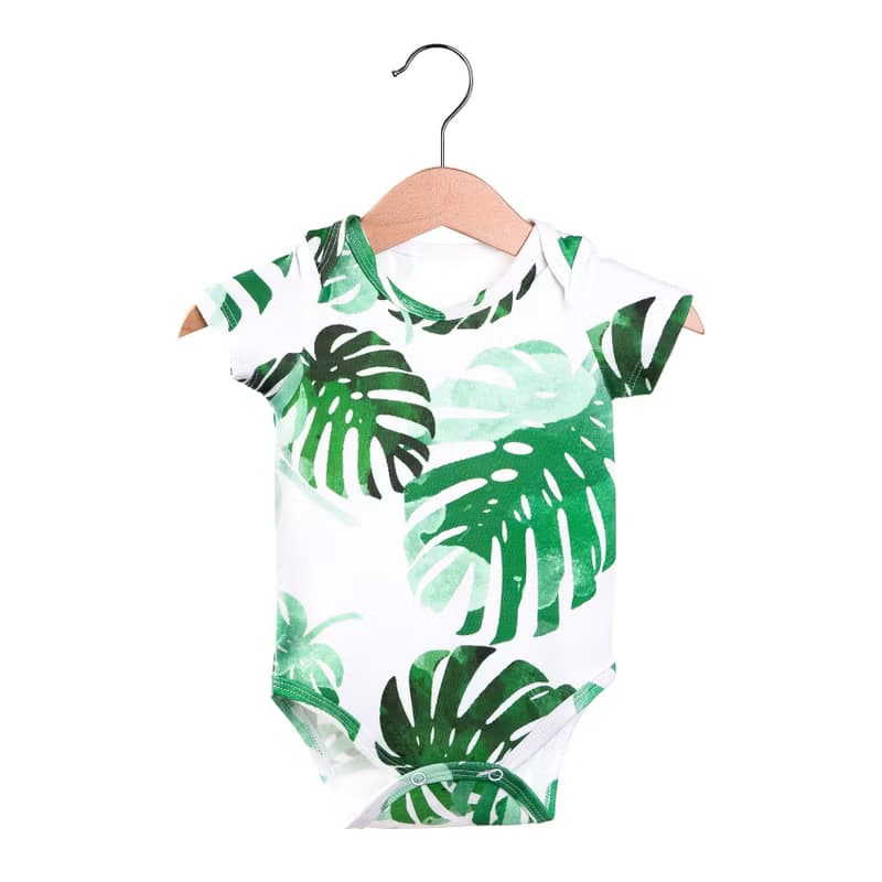 Monstera baby bodysuit, baby boy bodysuit, baby girl bodysuit, baby onesie