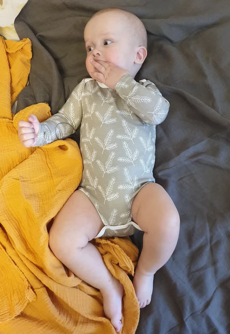 Monstera baby bodysuit, baby boy bodysuit, baby girl bodysuit, baby onesie