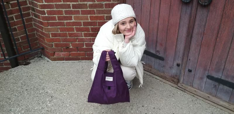 時尚摺疊手挽袋