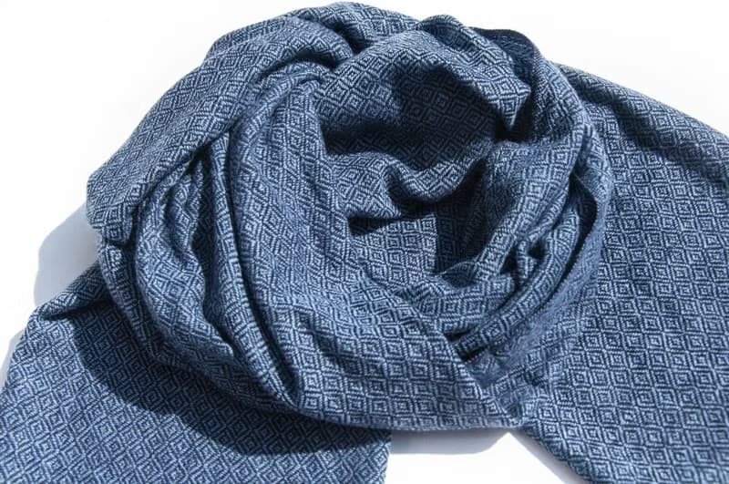 喀什米爾Cashmere 針織圍巾 純羊毛圍巾 手織圍巾 編織圍巾-希臘