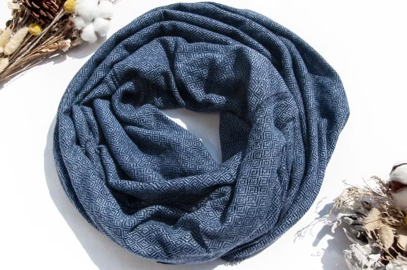 喀什米爾Cashmere 針織圍巾 純羊毛圍巾 手織圍巾 編織圍巾-希臘