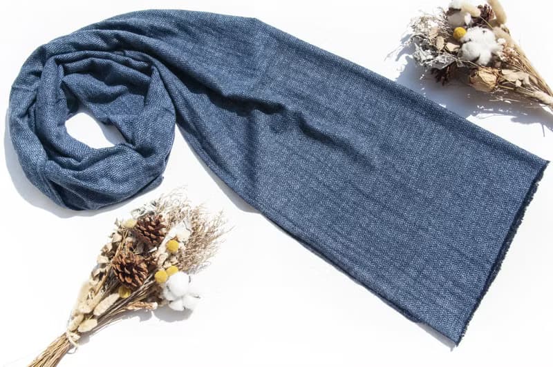 喀什米爾Cashmere 針織圍巾 純羊毛圍巾 手織圍巾 編織圍巾-希臘