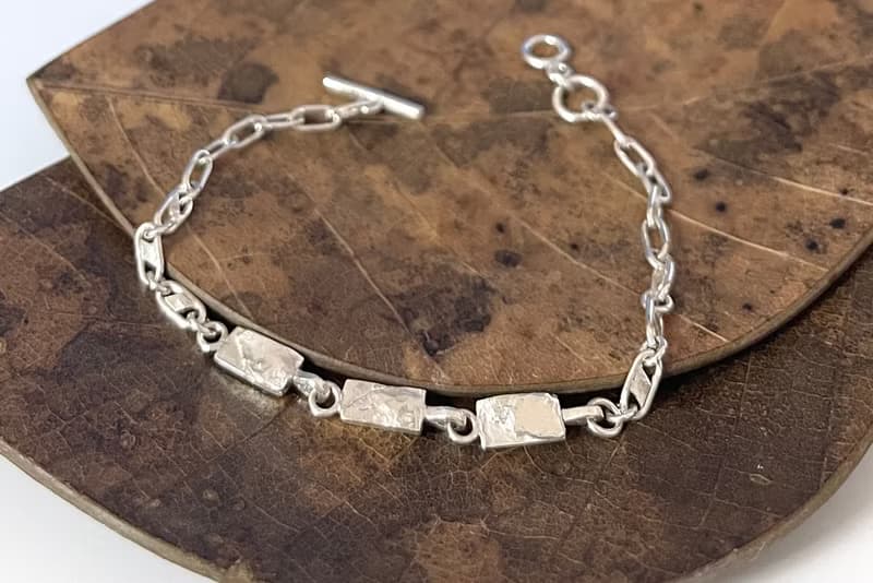 純銀手鍊 手作金工