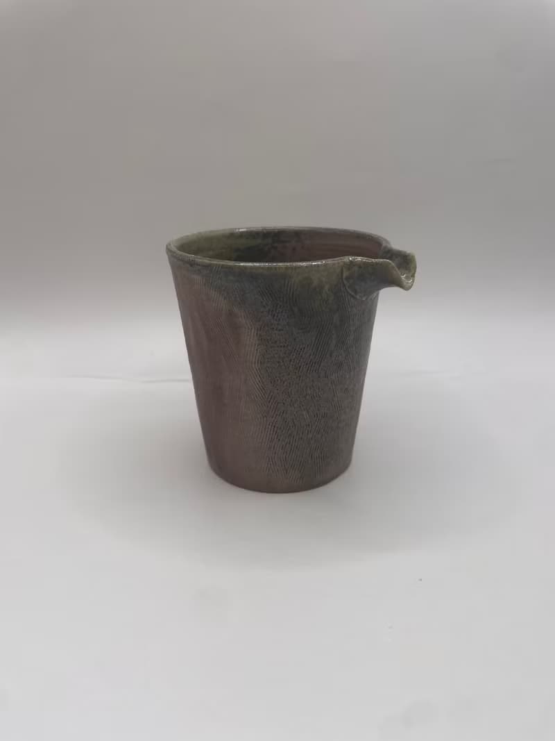 柴燒刀削肌理茶海