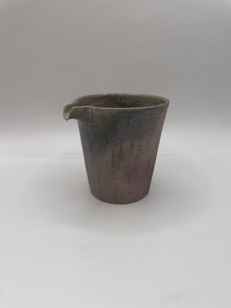 柴燒刀削肌理茶海