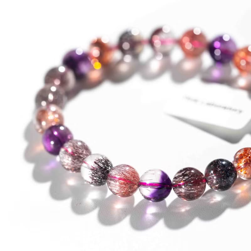 頂級超級七手鍊 | 一物一圖 | 天然水晶手鏈