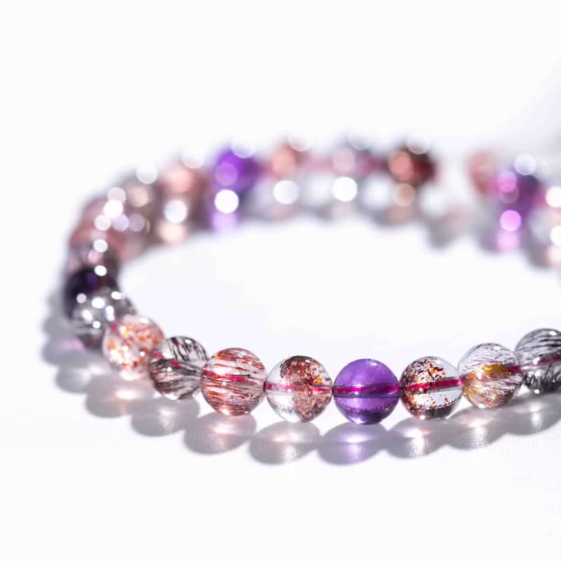 頂級超級七手鍊 | 一物一圖 | 天然水晶手鏈