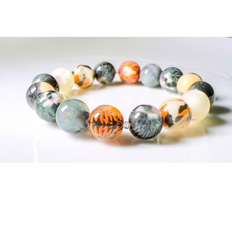 受注製作 猫玉ブレスレット　にゃんともタマラン・ツインズ16にゃん