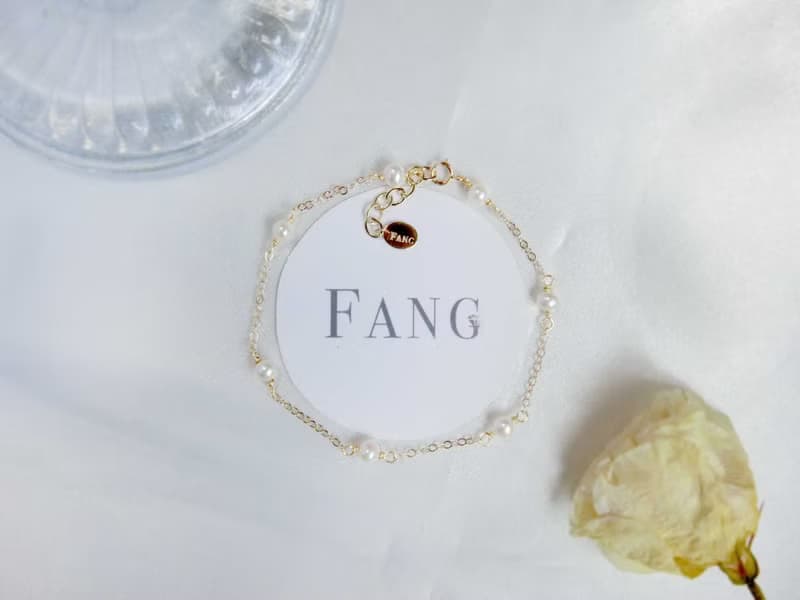 【點點珍珠】純銀手鍊 天然淡水珍珠