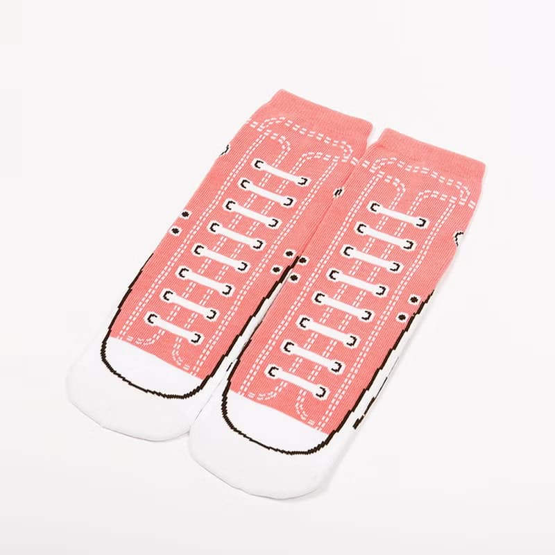 推薦【SOCKS鞋型襪】PINK LADY│中筒襪 男襪 女襪 | 交換禮物