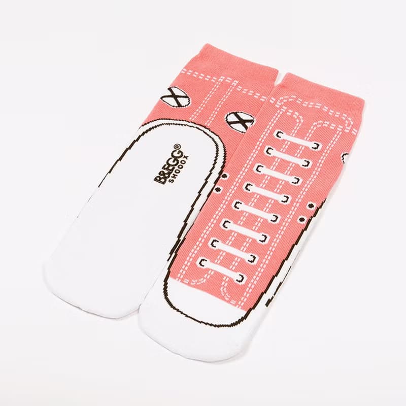推薦【SOCKS鞋型襪】PINK LADY│中筒襪 男襪 女襪 | 交換禮物
