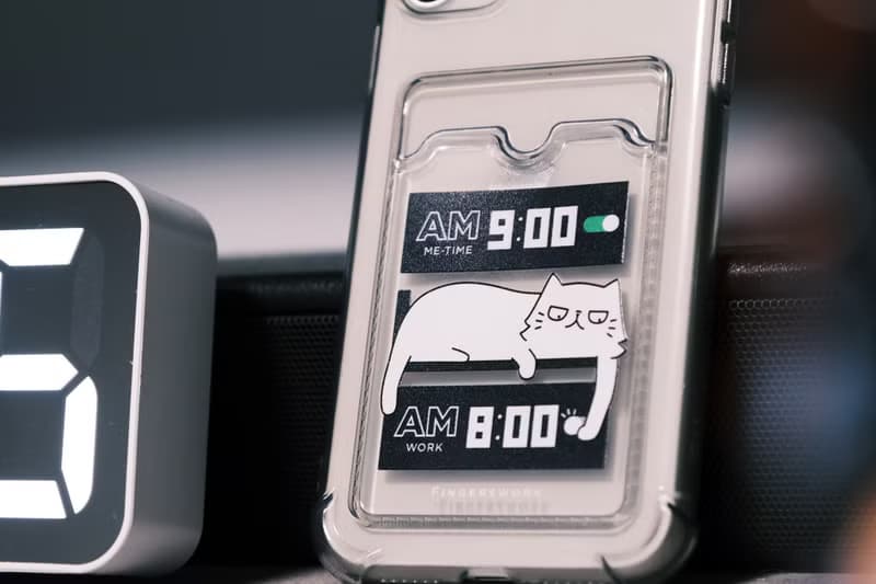 厭世貓ME TIME 插卡款 iPhone Case