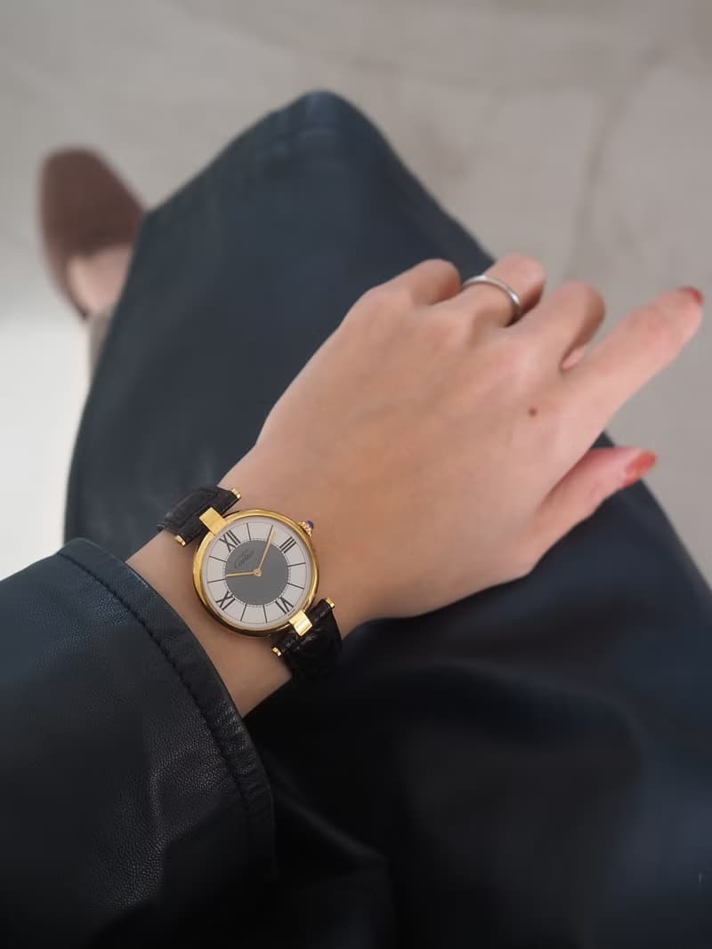 Cartier カルティエ マストヴァンドーム LM センターグレイ ユニセックス メンズ ヴィンテージ
