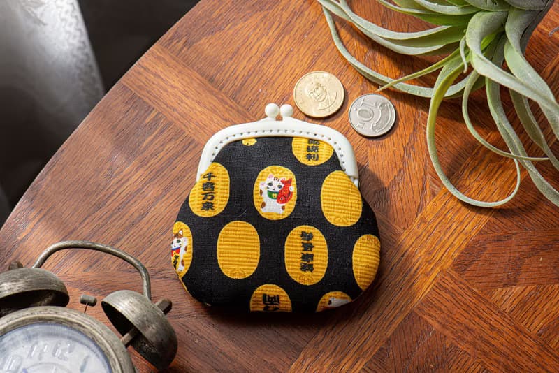 【金幣招財貓】零錢包#小口金包#可愛#收納#復古