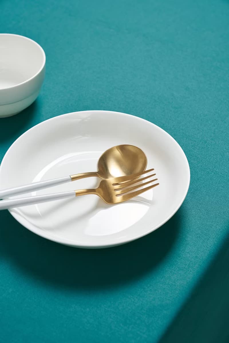 Han&Co. Table Cloth – Beige Teal | Beige Teal HCTBC03 桌布