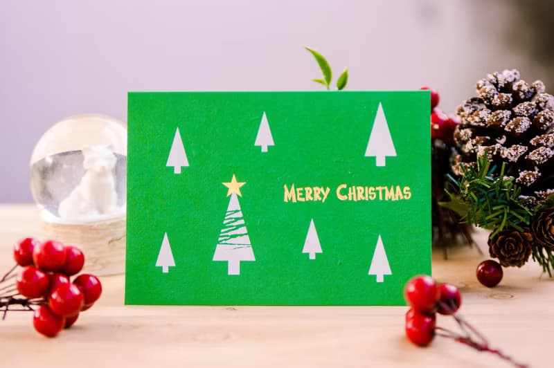 Merry Christmas 種子紙聖誕卡片 (聖誕樹 X'mas Tree)