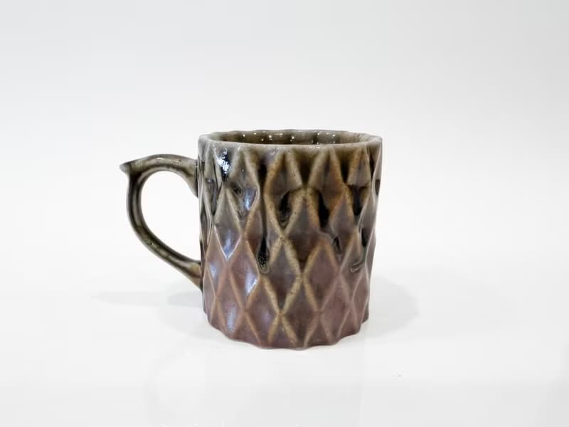 柴燒鑽石咖啡杯(1個)