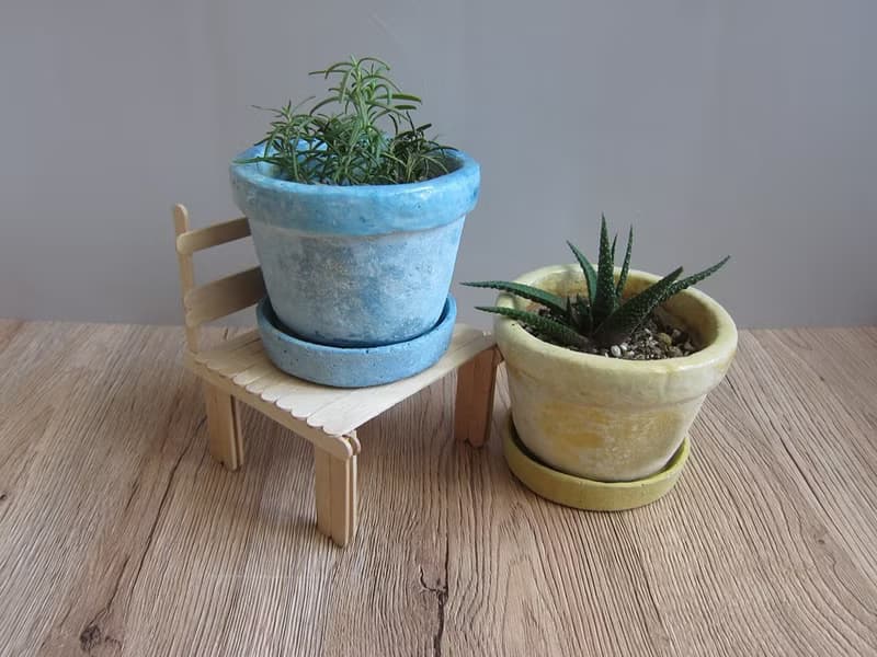 【訂製】植香系列-糖果色水泥盆器(M)