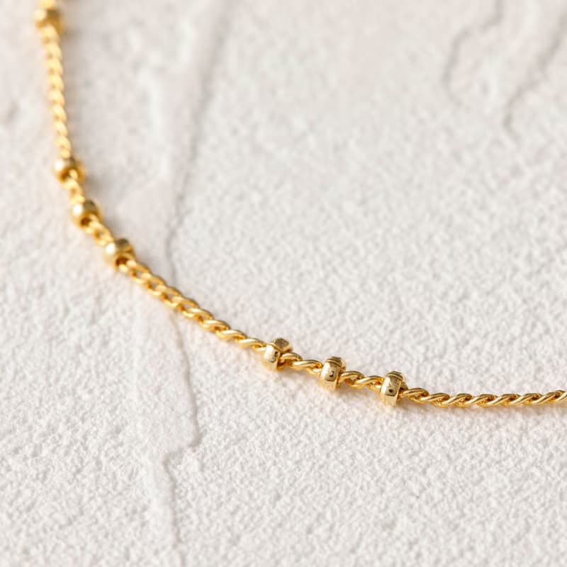 petit point bracelet GD ニッケルフリーマグネットブレスレット　磁石で着脱簡単なシンプルブレスレット　ゴールド