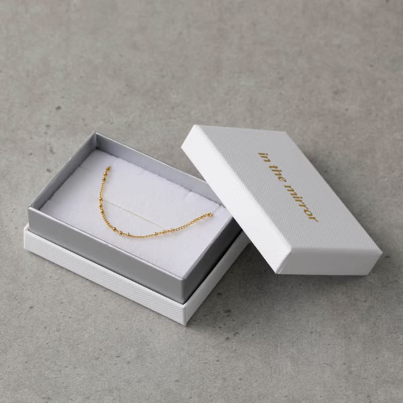 petit point bracelet GD ニッケルフリーマグネットブレスレット　磁石で着脱簡単なシンプルブレスレット　ゴールド