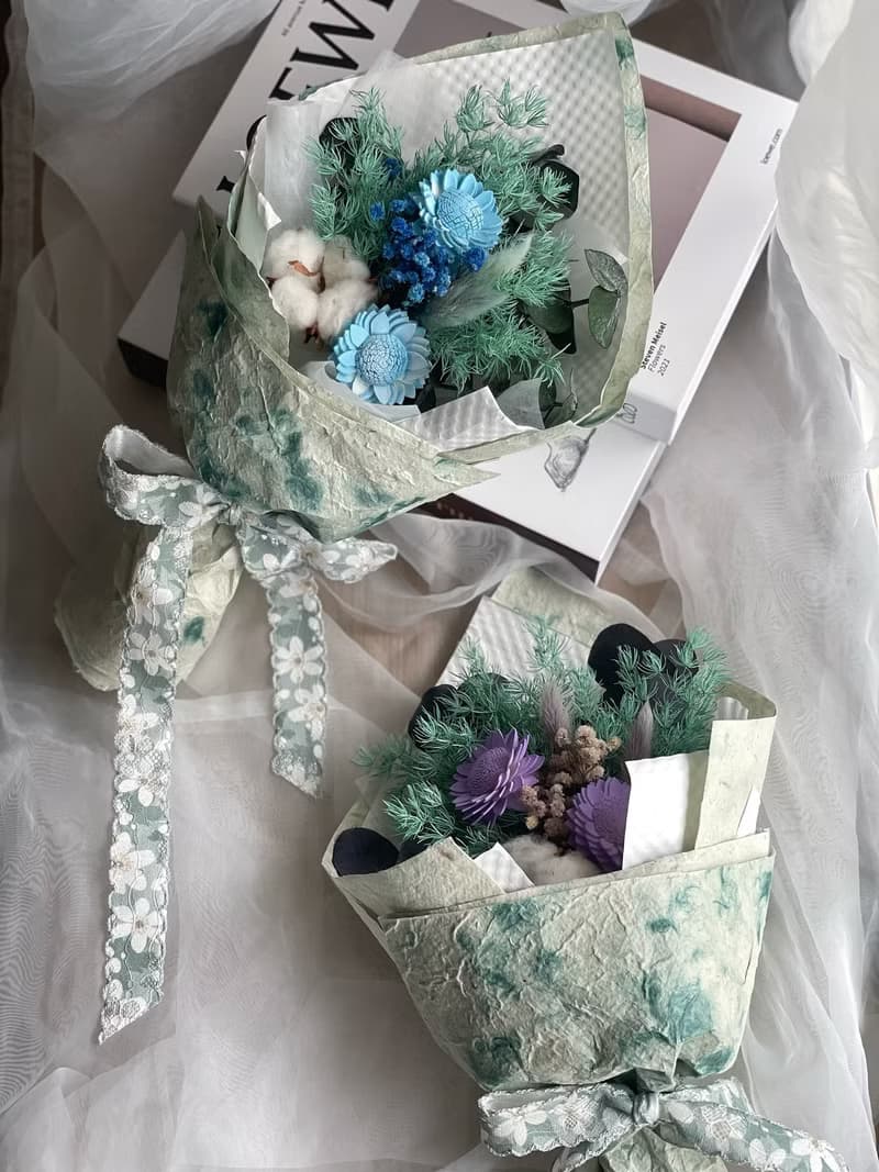 畢業花束/乾燥花花束/向日葵花束/索拉花花束/永生花花束