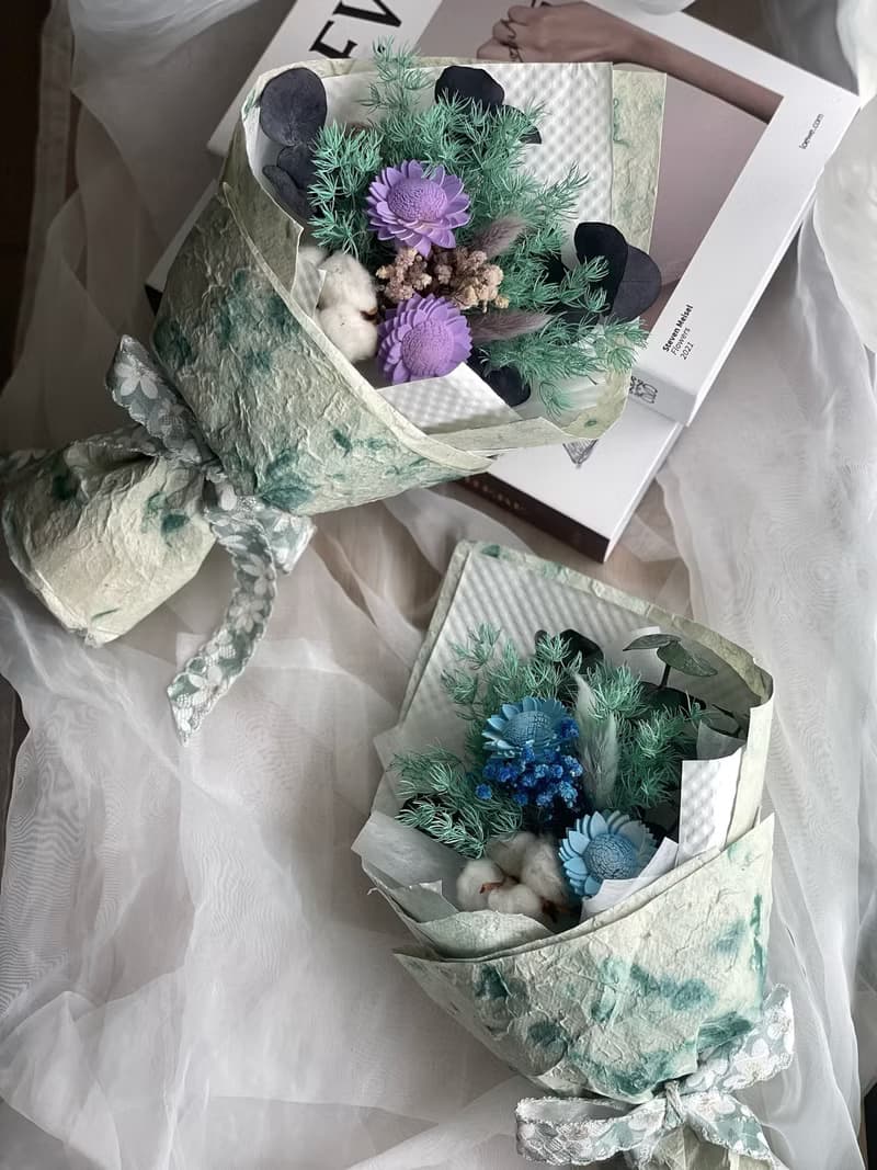 畢業花束/乾燥花花束/向日葵花束/索拉花花束/永生花花束