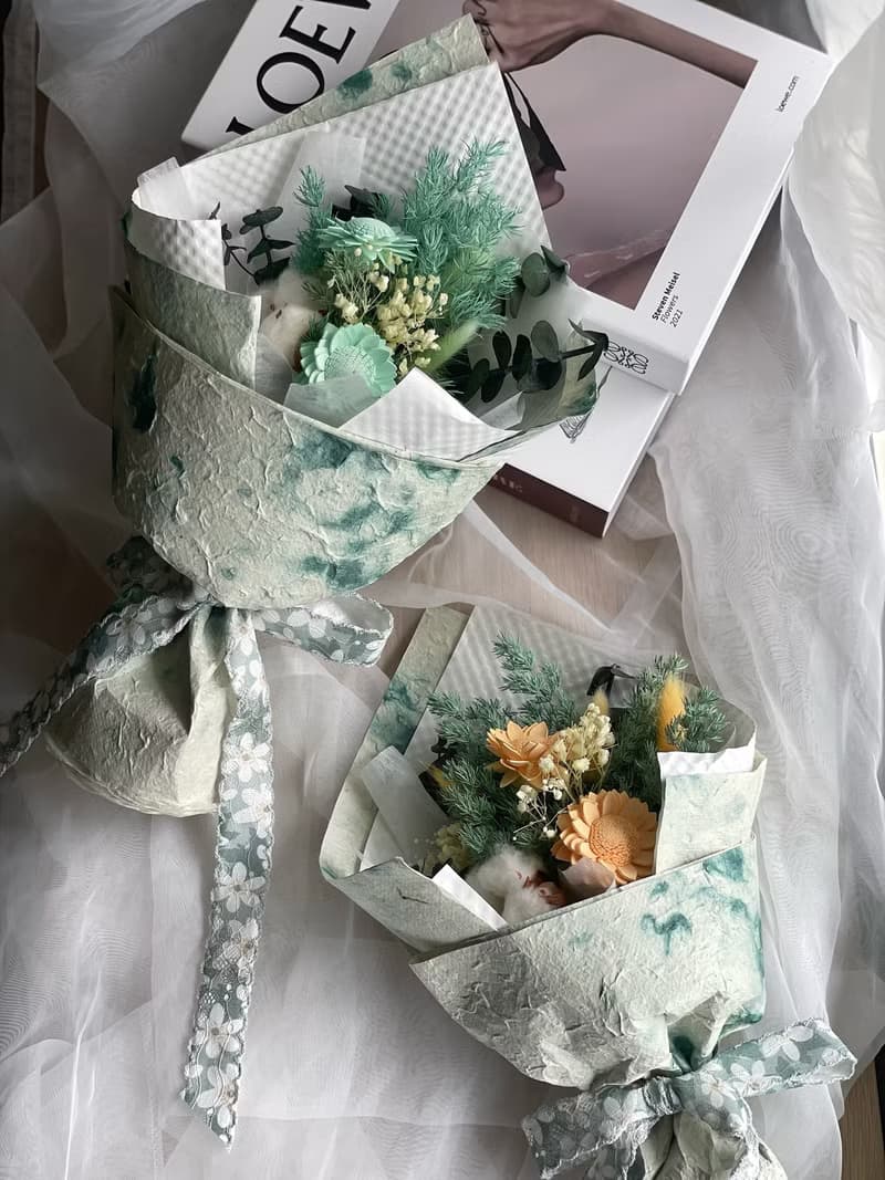 畢業花束/乾燥花花束/向日葵花束/索拉花花束/永生花花束