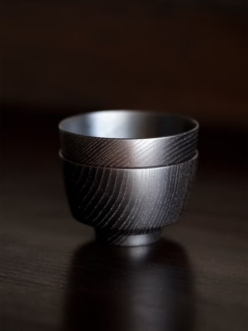 漆碗 中古木材 擦拭大漆