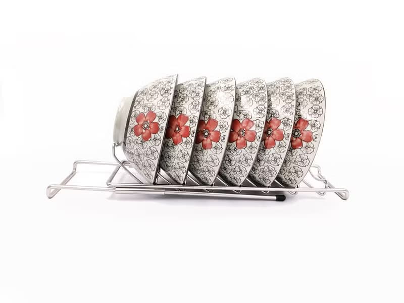 不鏽鋼碗架 碗盤架 鍋蓋架 特殊結構設計強力融通性大小盤通用