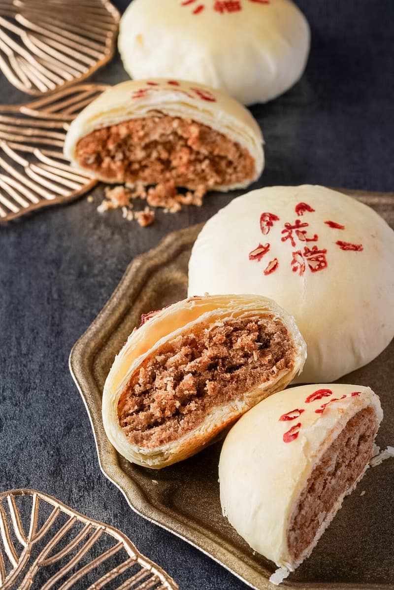 【體驗】【中秋限定課程 】花貓迷你肉鬆餅+經典蛋黃酥
