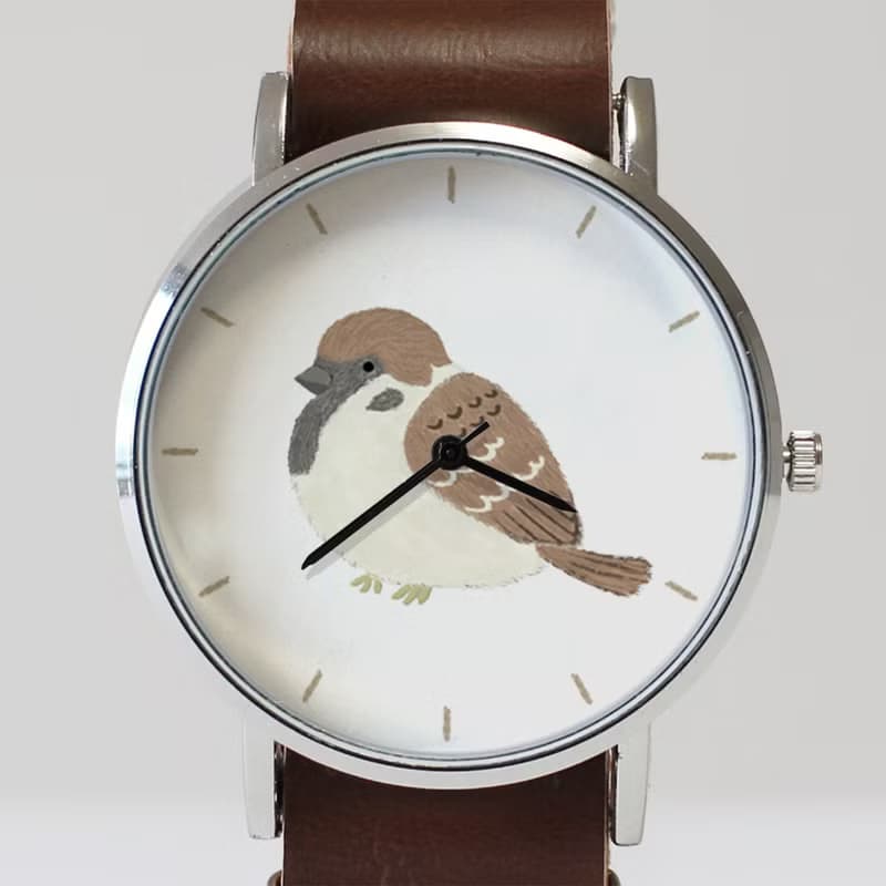 すずめの腕時計