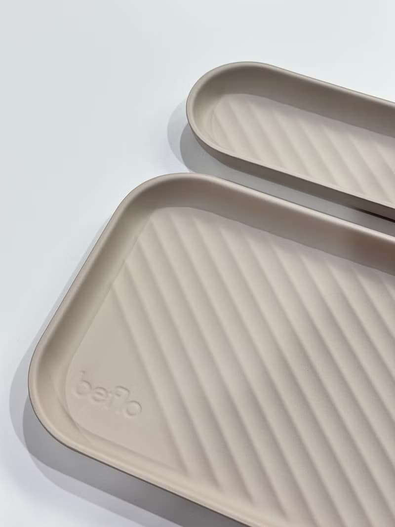 beflo Gobi 皮革置物盤組