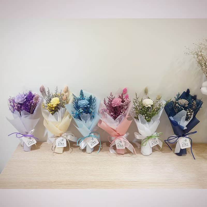 永生花小花束  /永生花/乾燥花束/花束/情人節花束/七夕