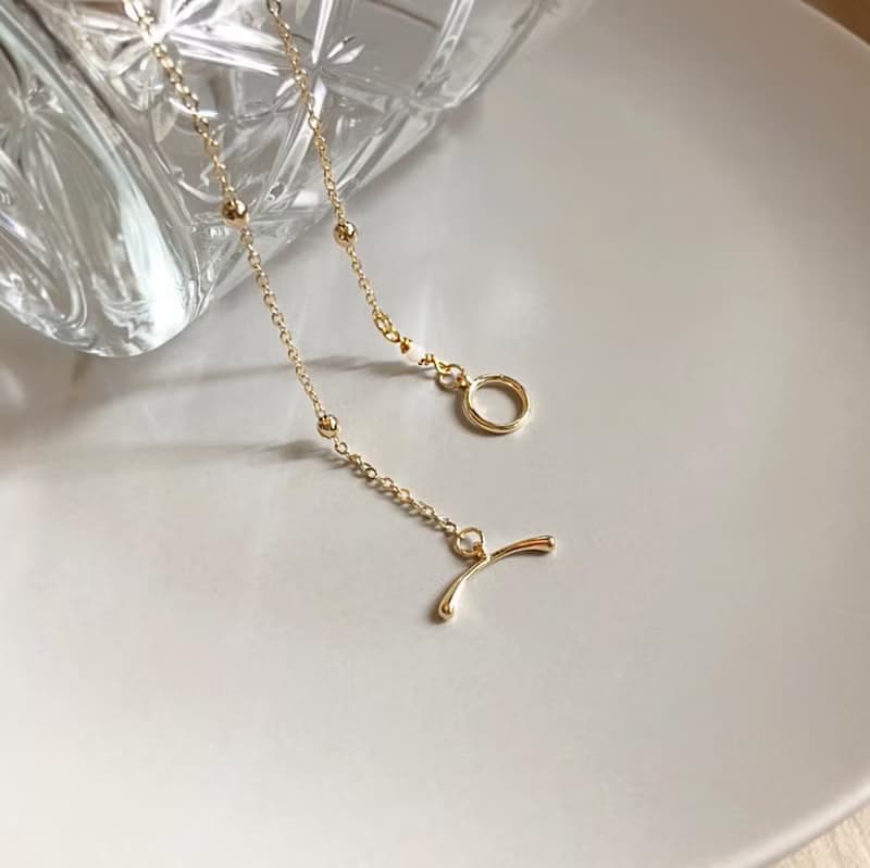 星球 貝殼 厚鍍14K金項鍊