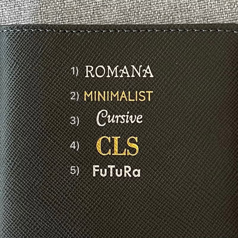Personalized Leather Luggage Tag