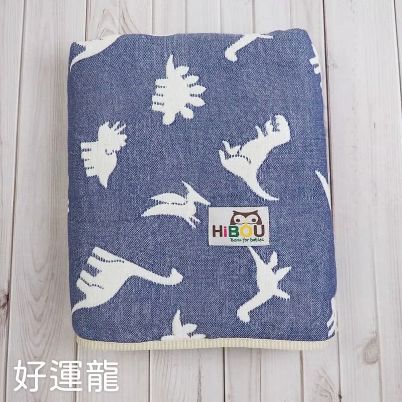 日本6重紗呼呼大睡被90X70cm_包巾新生兒被子午睡被(台灣製造)