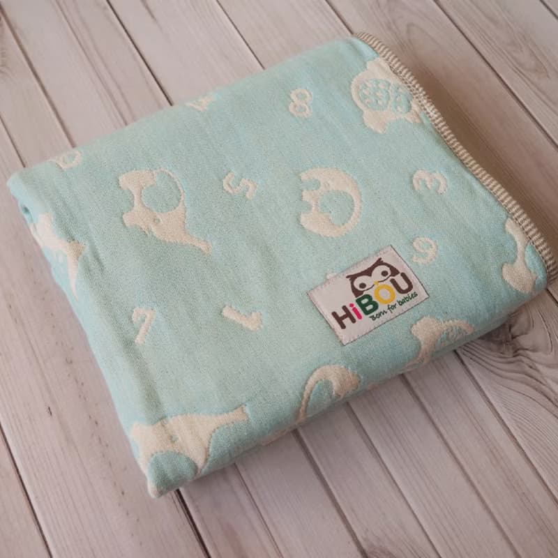日本6重紗呼呼大睡被90X70cm_包巾新生兒被子午睡被(台灣製造)