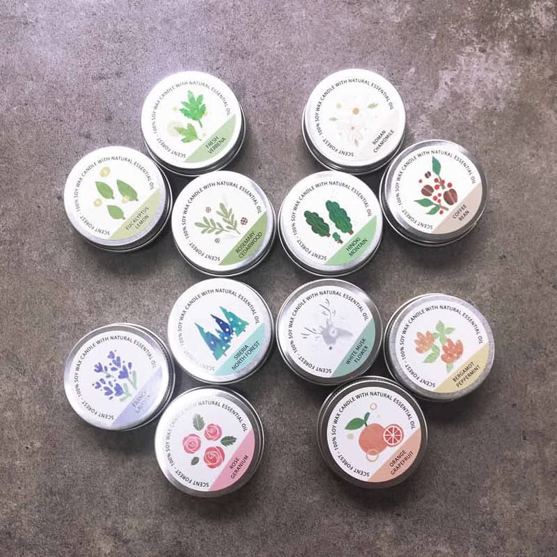 【Goody Bag】天然精油香膏小蠟燭30g - 三入福袋組合 - 超值組