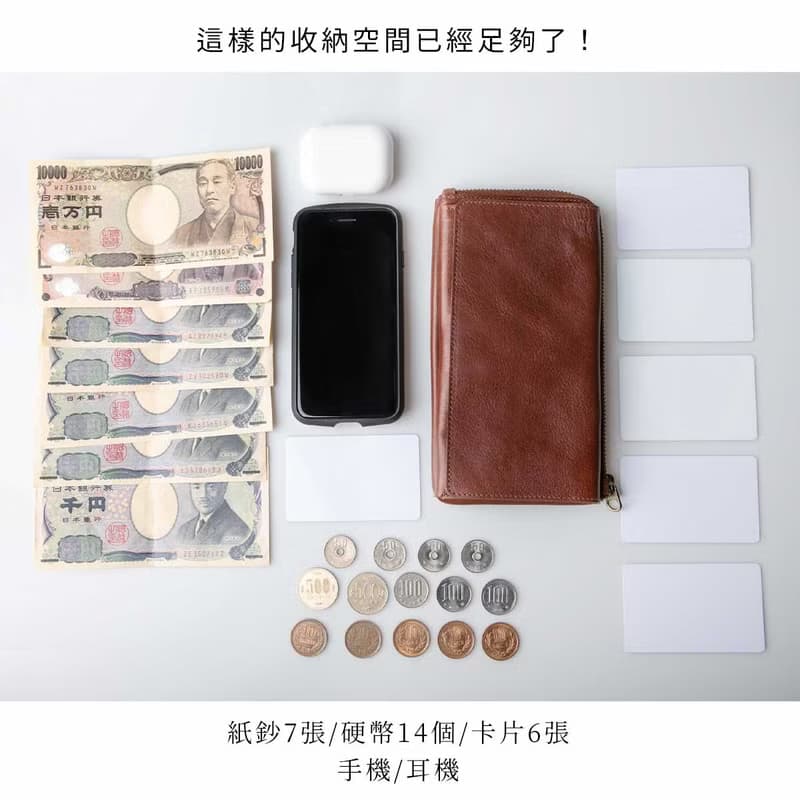 Vitarica 錢包 肩背帶 義大利皮革 Volta 皮革掛繩 多功能收納