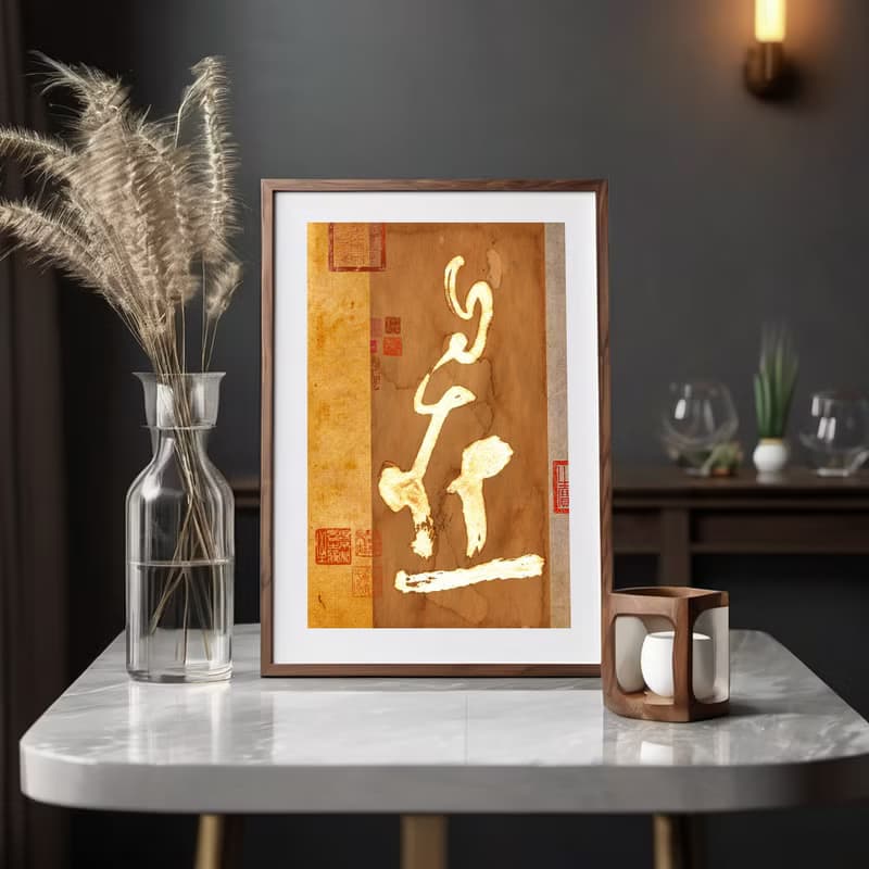 書法-附畫框 | 母親節禮物 | 入厝禮物 | 民宿佈置 |喬遷禮物